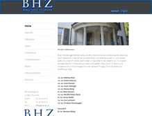 Tablet Screenshot of bhz-law.ch